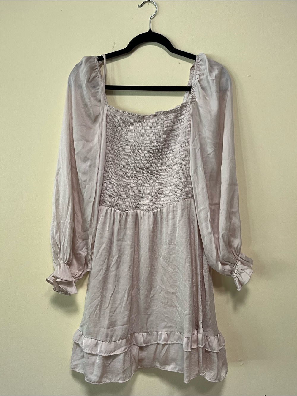 beautiful satin dress
